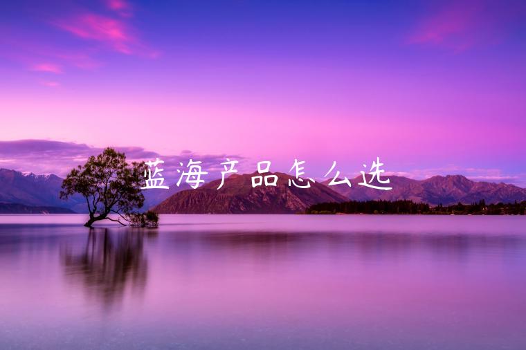 藍海產(chǎn)品怎么選